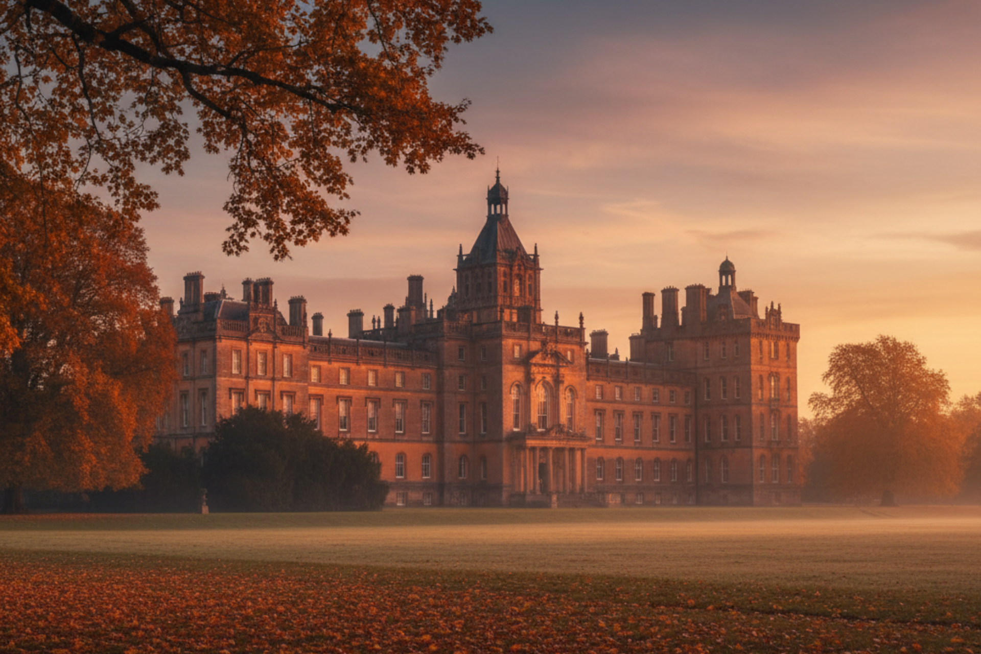 Autumn at Highclere Castle