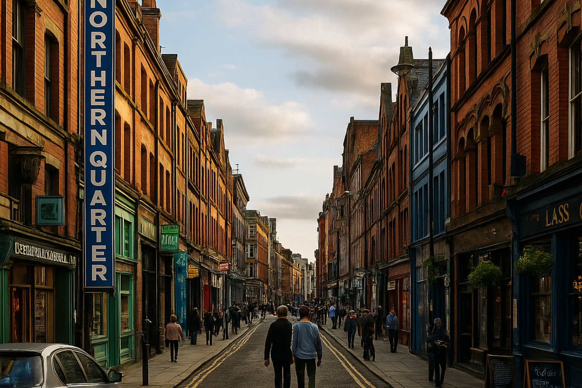 Northern Quarter street (Manchester)